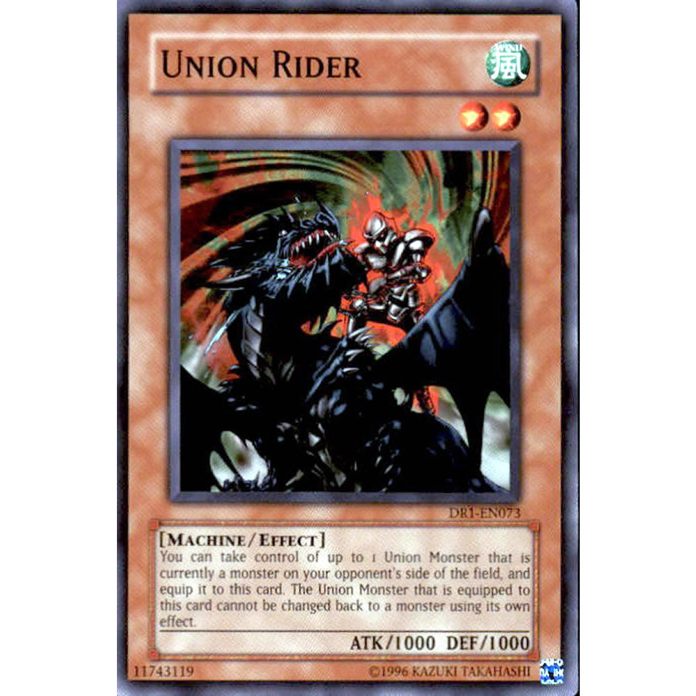 Union Rider DR1-EN073 Yu-Gi-Oh! Card from the Dark Revelation 1 Set