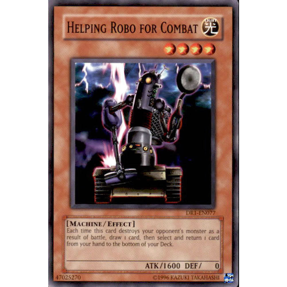 Helping Robo For Combat DR1-EN077 Yu-Gi-Oh! Card from the Dark Revelation 1 Set