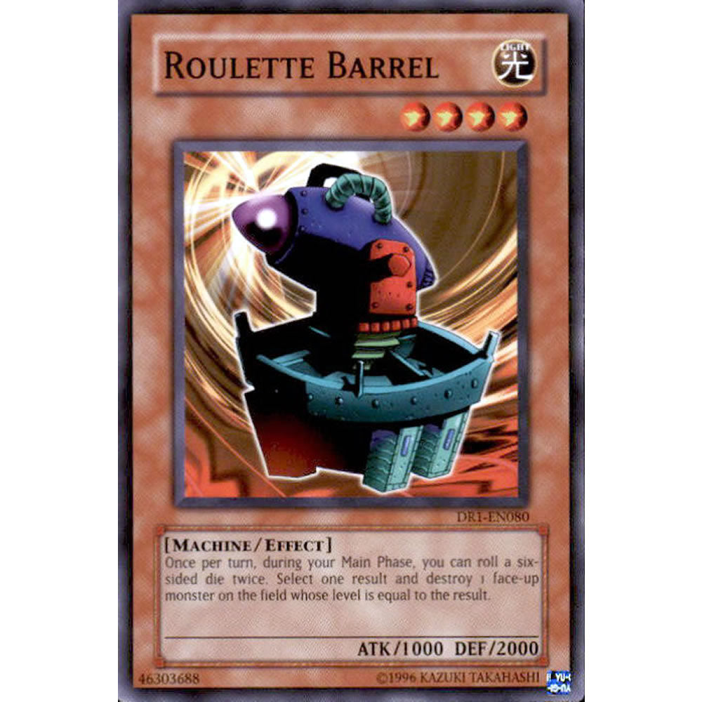 Roulette Barrel DR1-EN080 Yu-Gi-Oh! Card from the Dark Revelation 1 Set