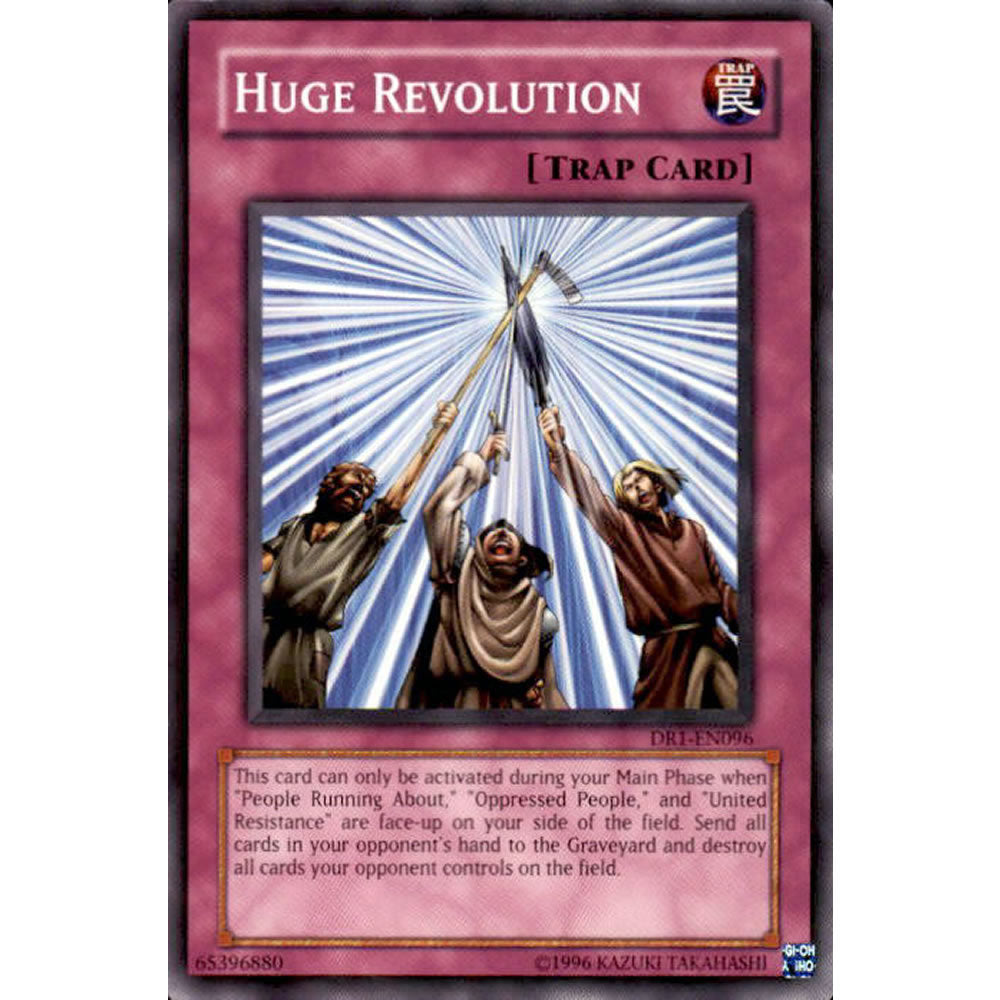 Huge Revolution DR1-EN096 Yu-Gi-Oh! Card from the Dark Revelation 1 Set