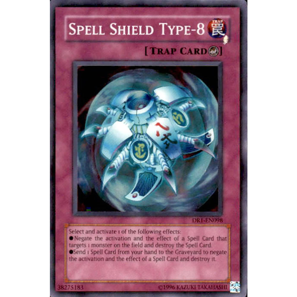 Spell Shield Type-8 DR1-EN098 Yu-Gi-Oh! Card from the Dark Revelation 1 Set