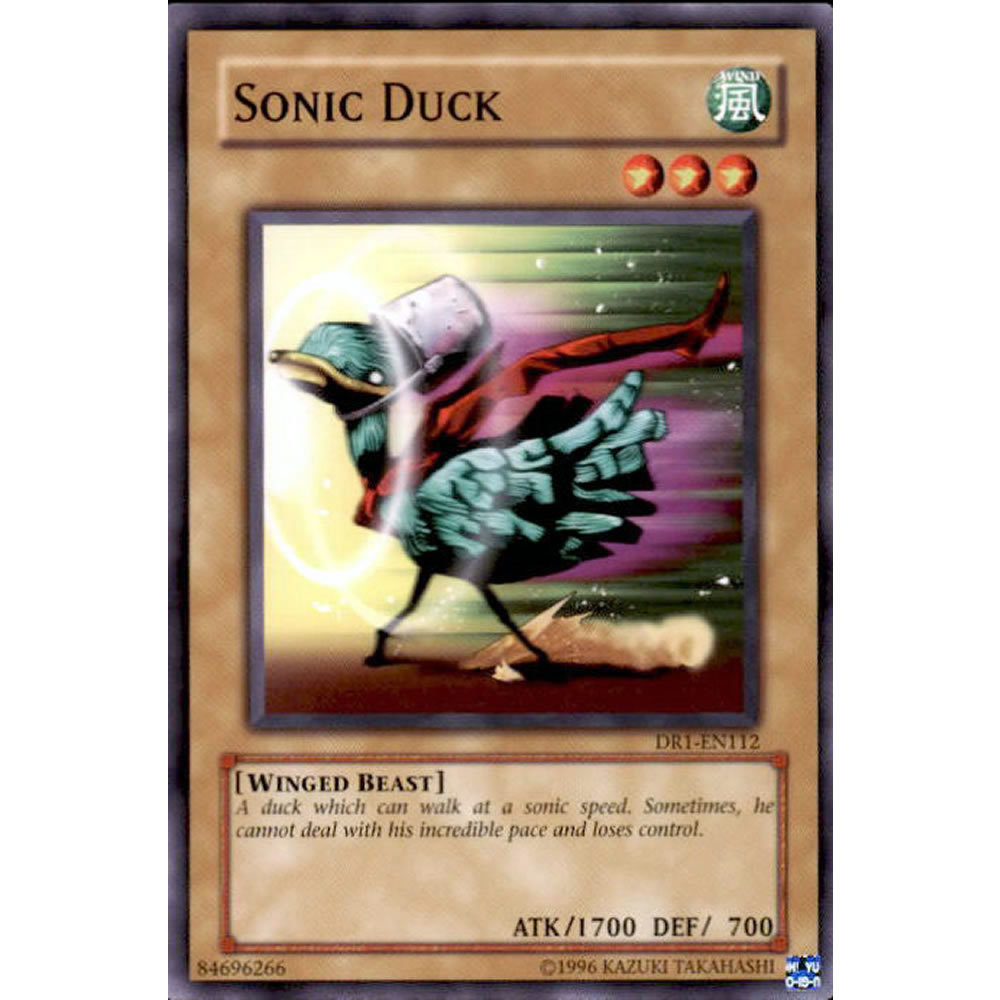 Sonic Duck DR1-EN112 Yu-Gi-Oh! Card from the Dark Revelation 1 Set