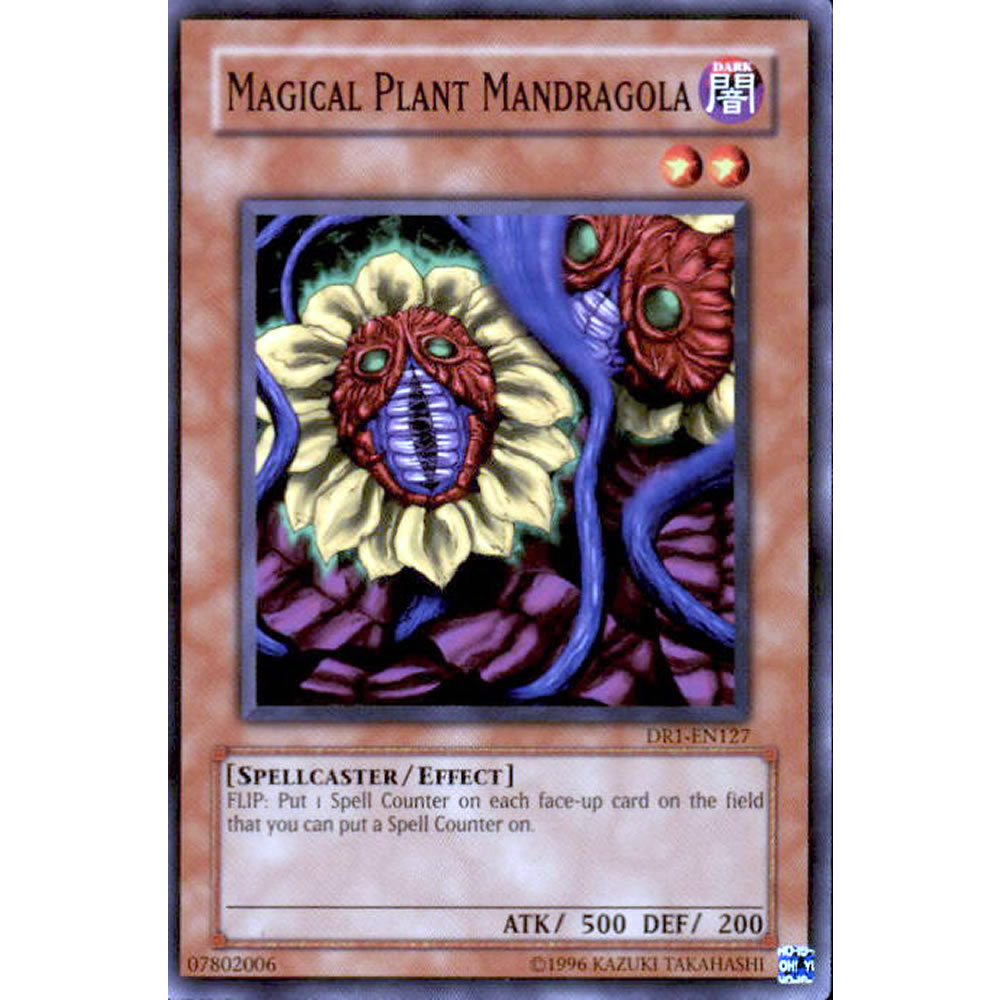 Magical Plant Mandragola DR1-EN127 Yu-Gi-Oh! Card from the Dark Revelation 1 Set