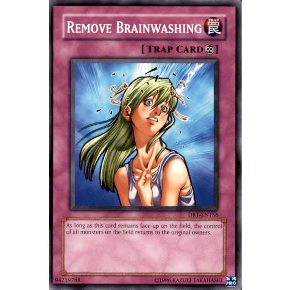 Remove Brainwashing DR1-EN156 Yu-Gi-Oh! Card from the Dark Revelation 1 Set
