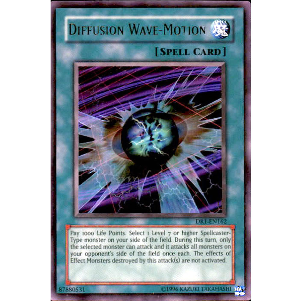 Diffusion Wave-Motion DR1-EN162 Yu-Gi-Oh! Card from the Dark Revelation 1 Set