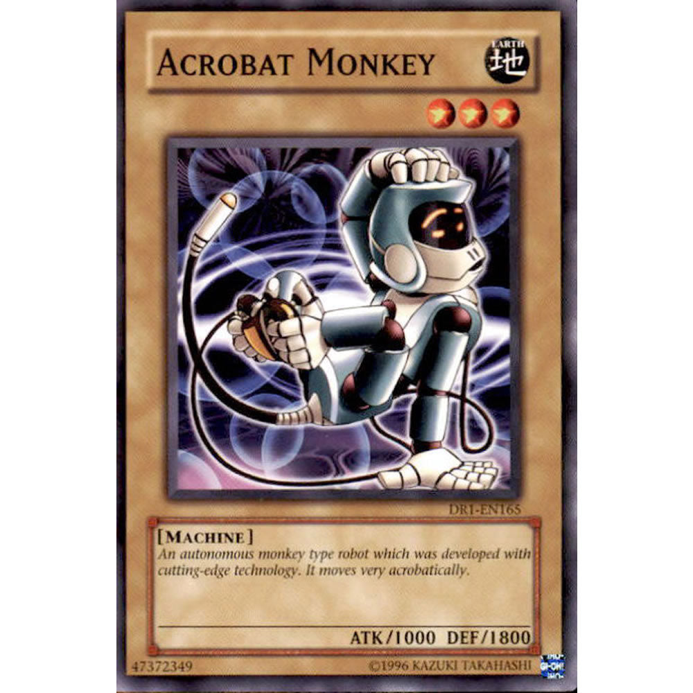 Acrobat Monkey DR1-EN165 Yu-Gi-Oh! Card from the Dark Revelation 1 Set