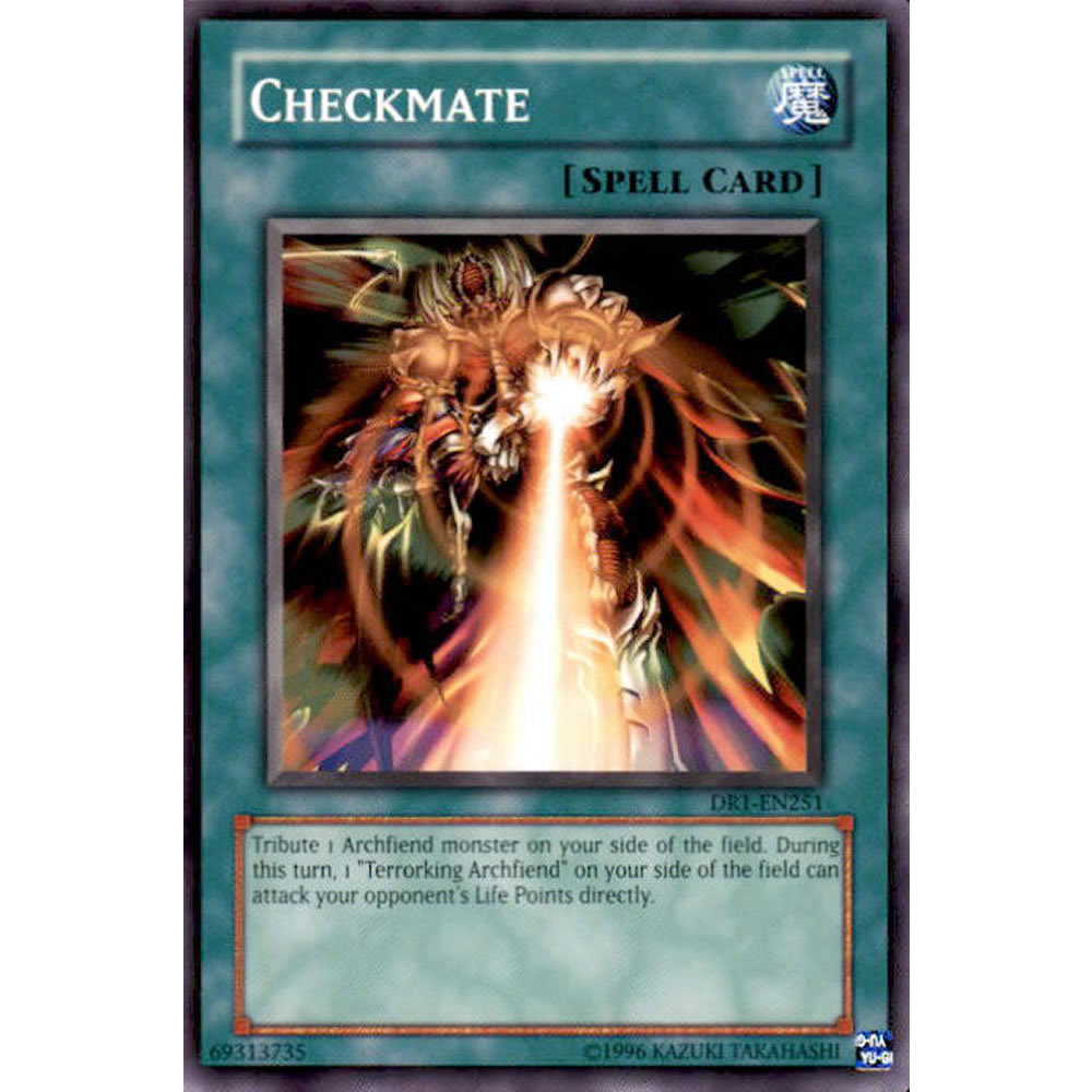 Checkmate DR1-EN251 Yu-Gi-Oh! Card from the Dark Revelation 1 Set