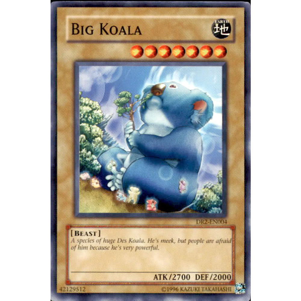 Big Koala DR2-EN004 Yu-Gi-Oh! Card from the Dark Revelation 2 Set