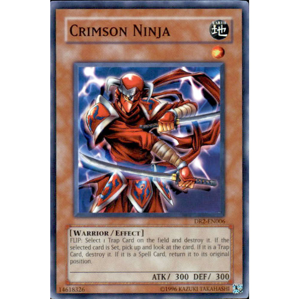 Crimson Ninja DR2-EN006 Yu-Gi-Oh! Card from the Dark Revelation 2 Set