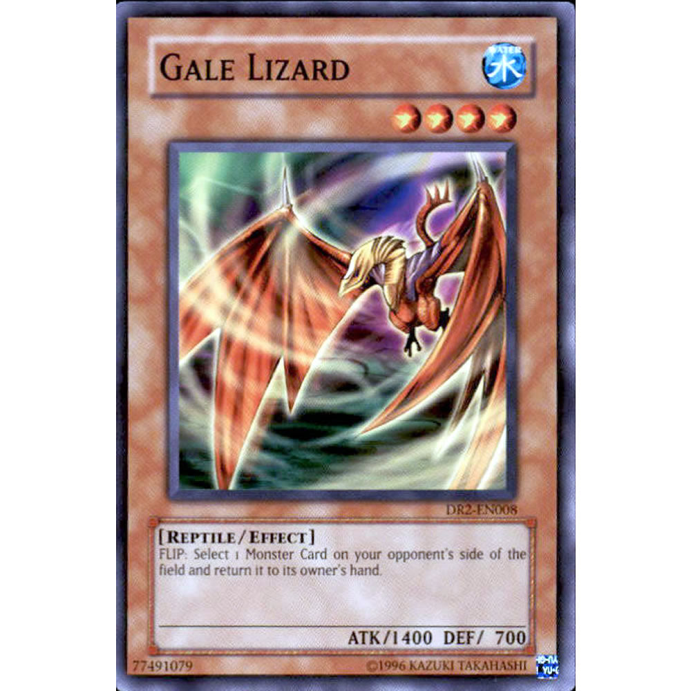 Gale Lizard DR2-EN008 Yu-Gi-Oh! Card from the Dark Revelation 2 Set