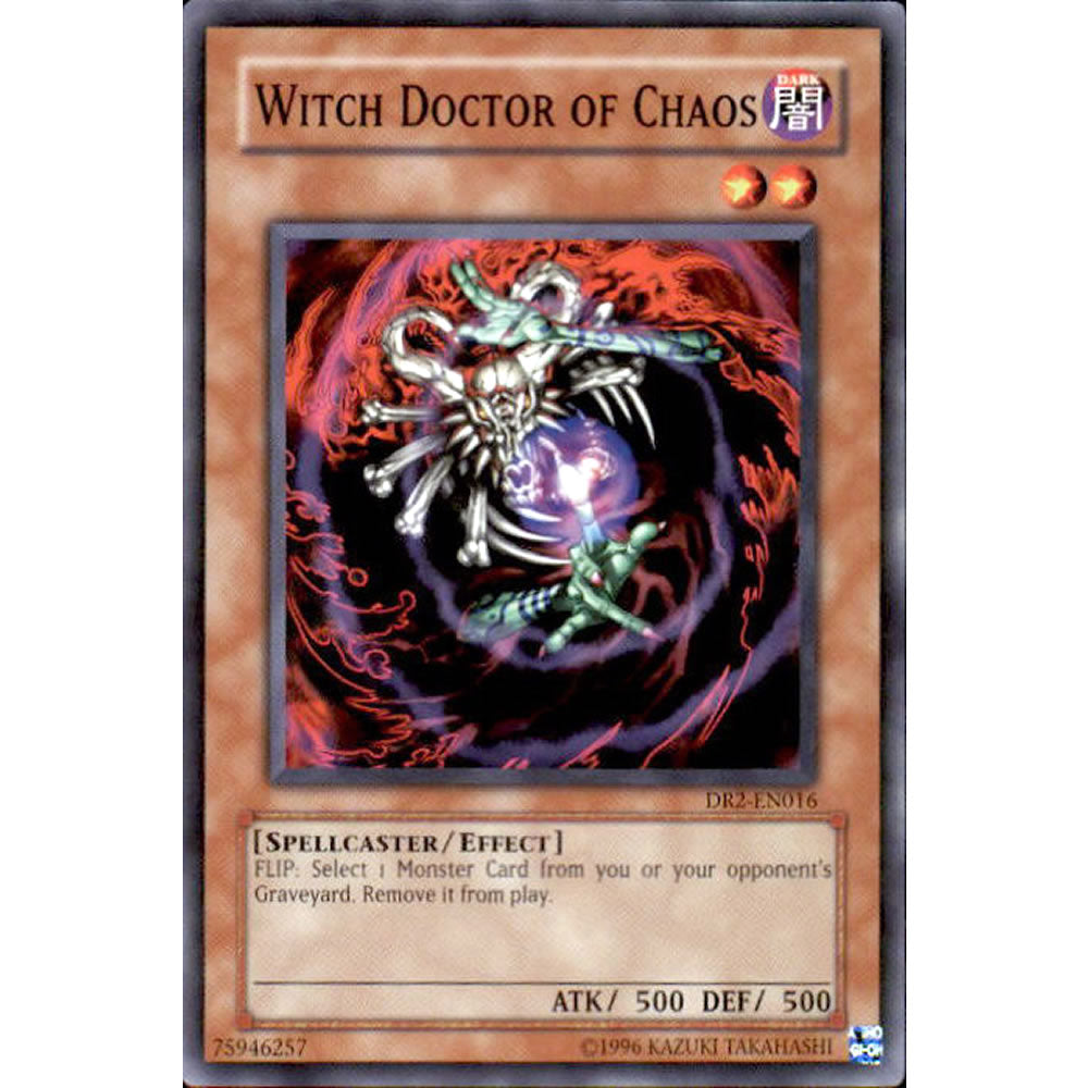 Witch Doctor of Chaos DR2-EN016 Yu-Gi-Oh! Card from the Dark Revelation 2 Set
