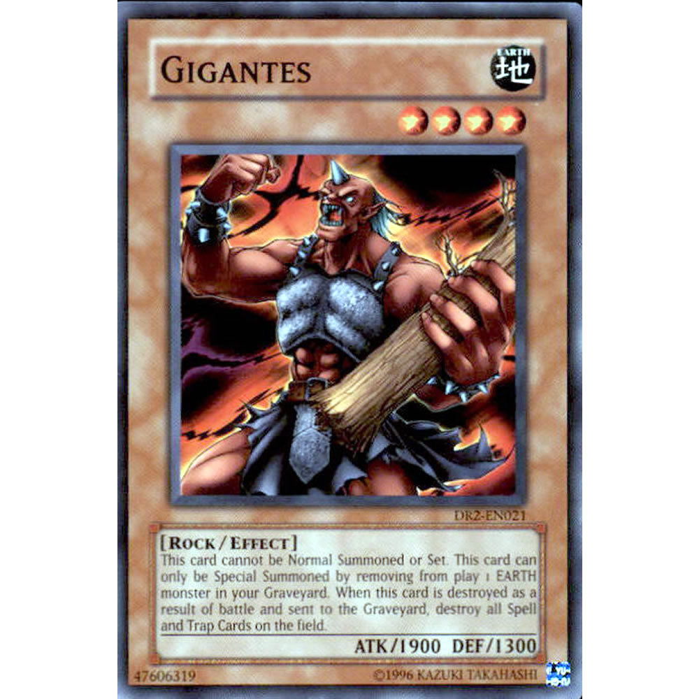 Gigantes DR2-EN021 Yu-Gi-Oh! Card from the Dark Revelation 2 Set
