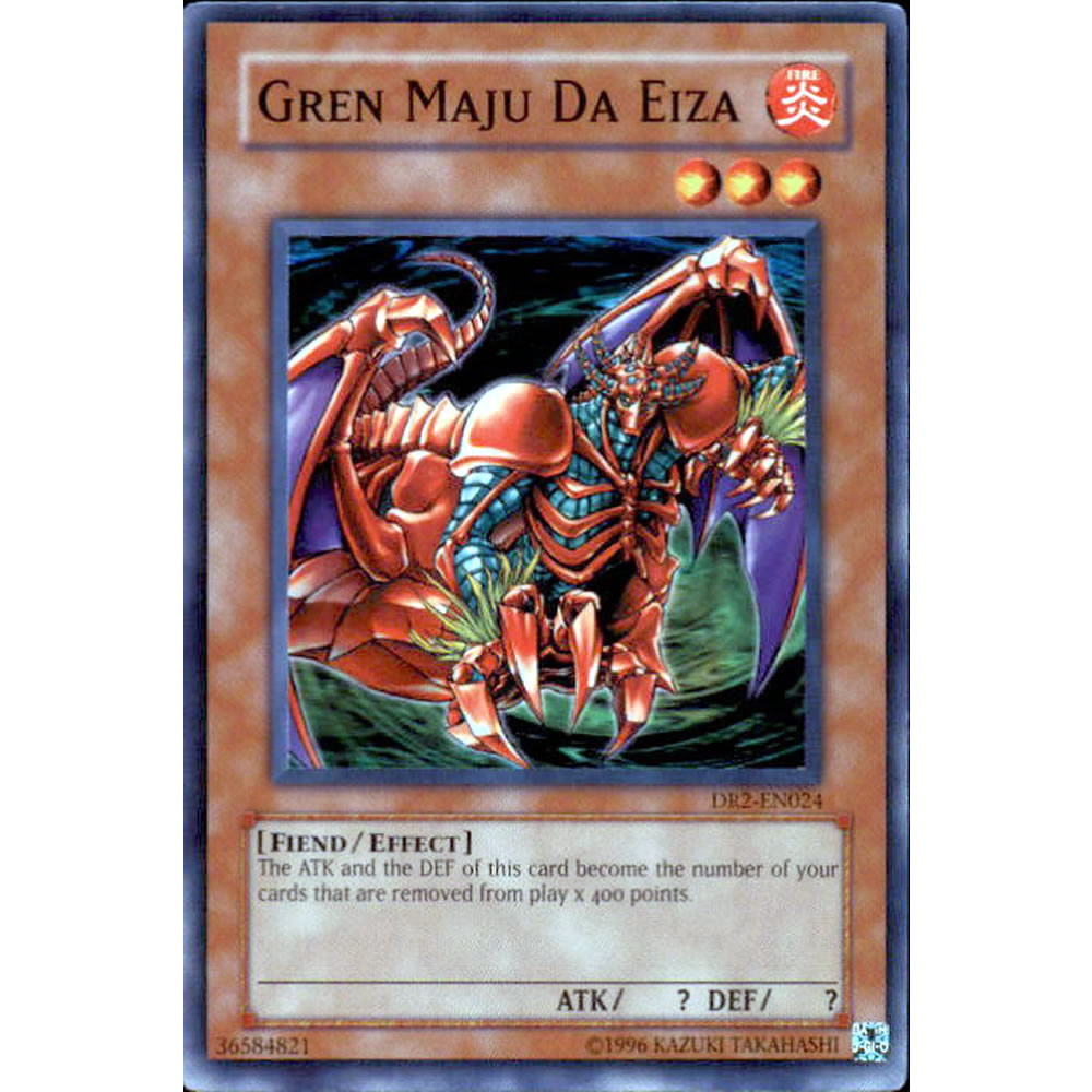 Gren Maju Da Eiza DR2-EN024 Yu-Gi-Oh! Card from the Dark Revelation 2 Set