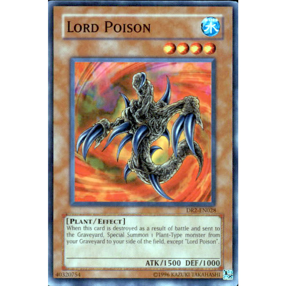 Lord Poison DR2-EN028 Yu-Gi-Oh! Card from the Dark Revelation 2 Set