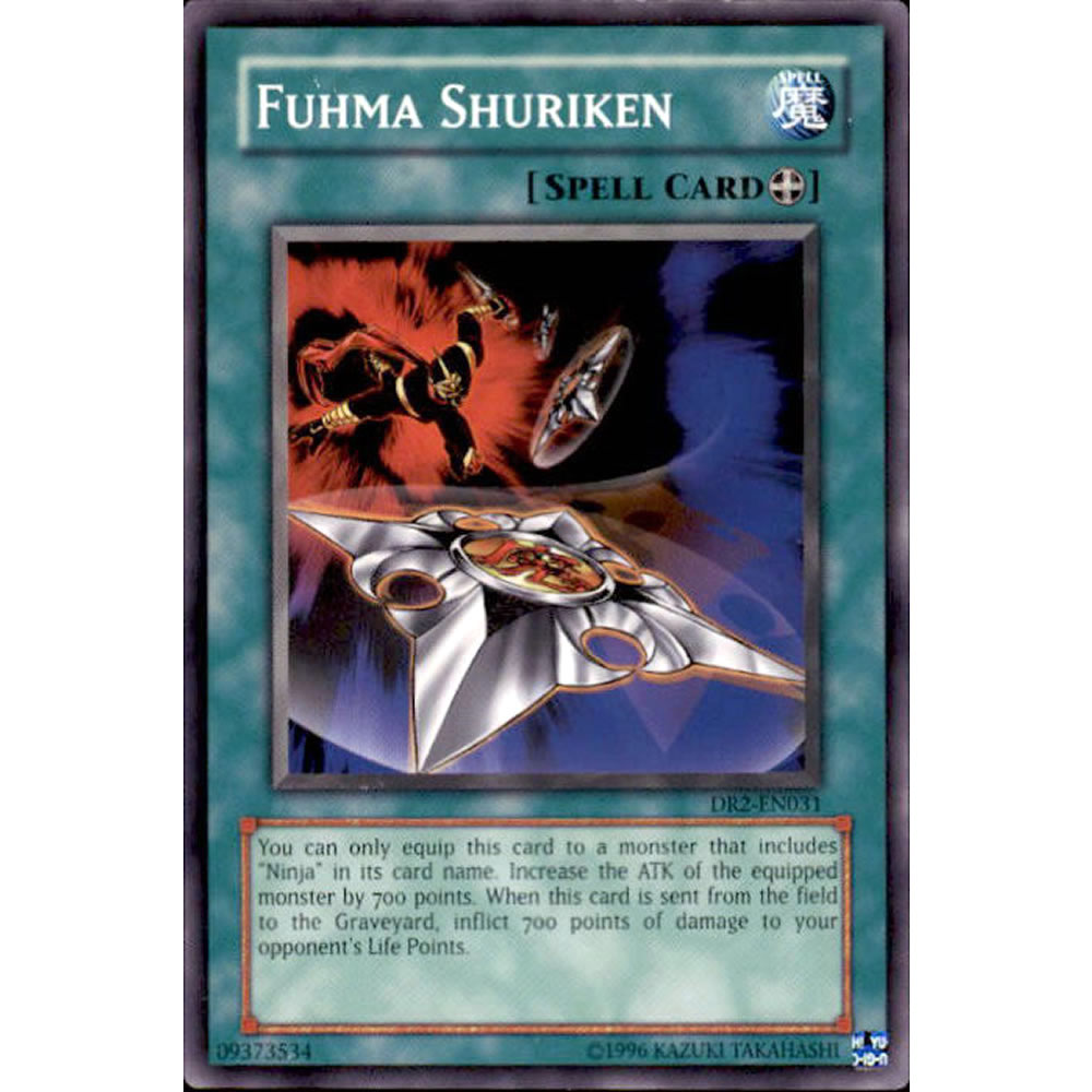 Fuhma Shuriken DR2-EN031 Yu-Gi-Oh! Card from the Dark Revelation 2 Set
