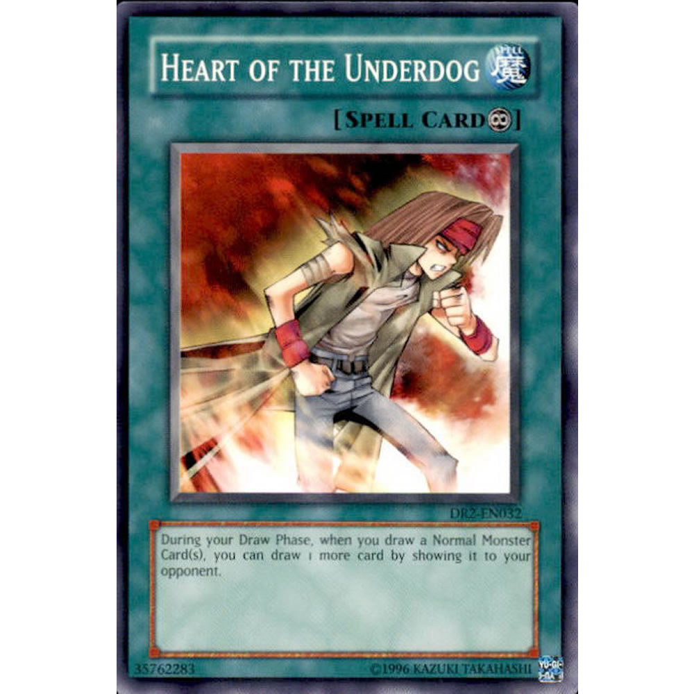 Heart of the Underdog DR2-EN032 Yu-Gi-Oh! Card from the Dark Revelation 2 Set