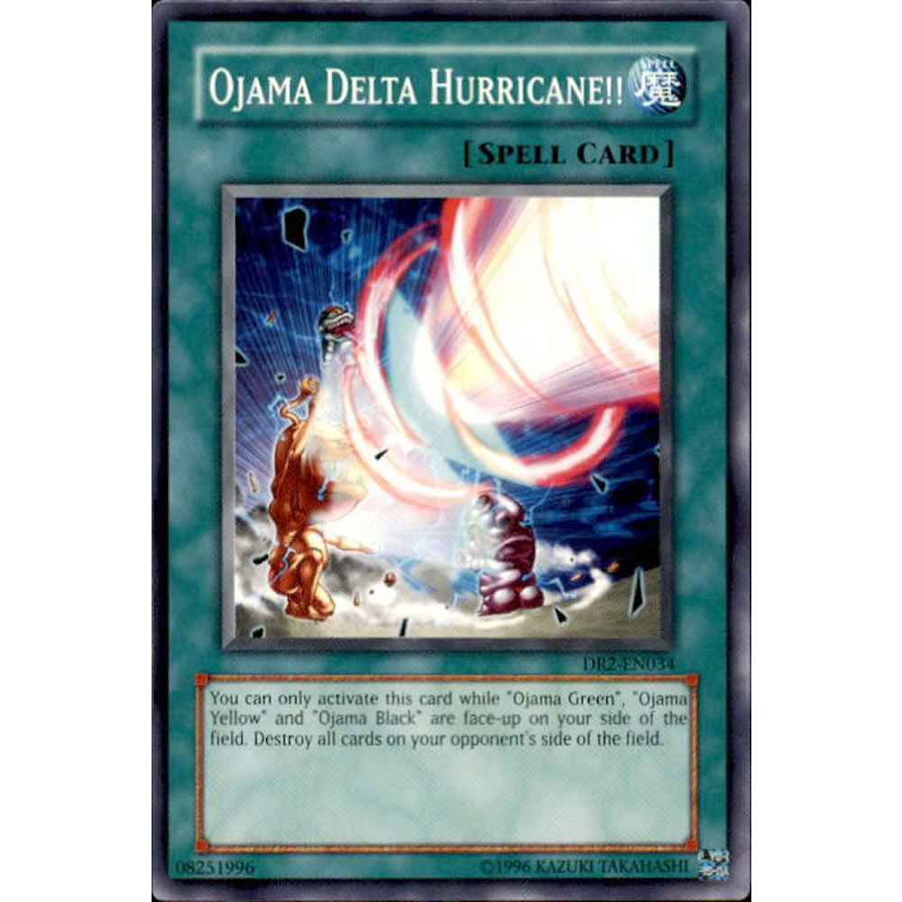 Ojama Delta Hurricane!! DR2-EN034 Yu-Gi-Oh! Card from the Dark Revelation 2 Set