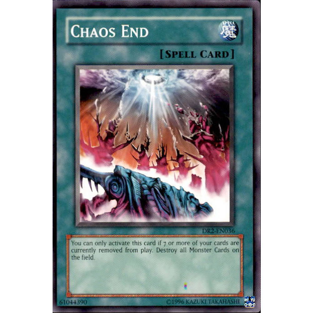 Chaos End DR2-EN036 Yu-Gi-Oh! Card from the Dark Revelation 2 Set