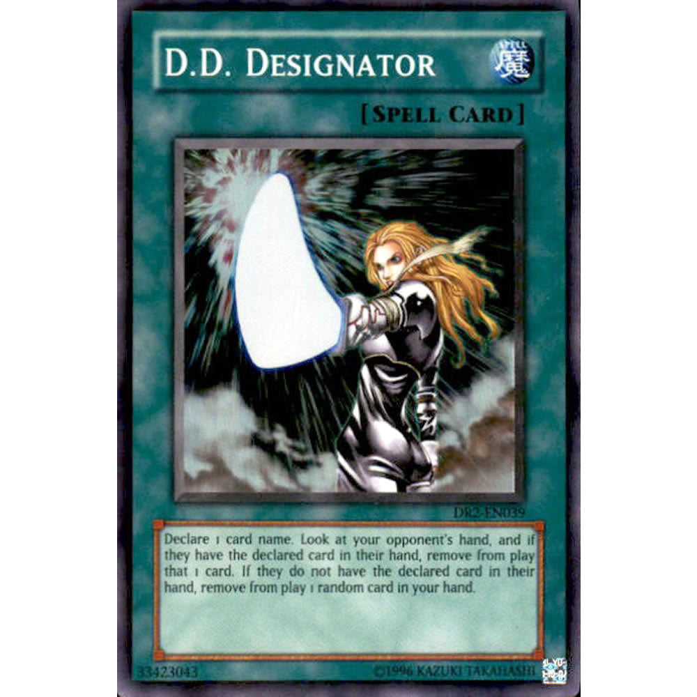 D. D. Designator DR2-EN039 Yu-Gi-Oh! Card from the Dark Revelation 2 Set