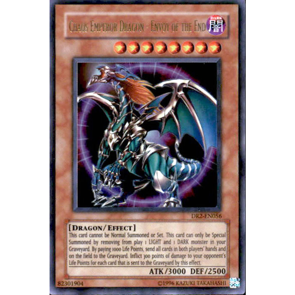 Chaos Emperor Dragon - Envoy of the End DR2-EN056 Yu-Gi-Oh! Card from the Dark Revelation 2 Set