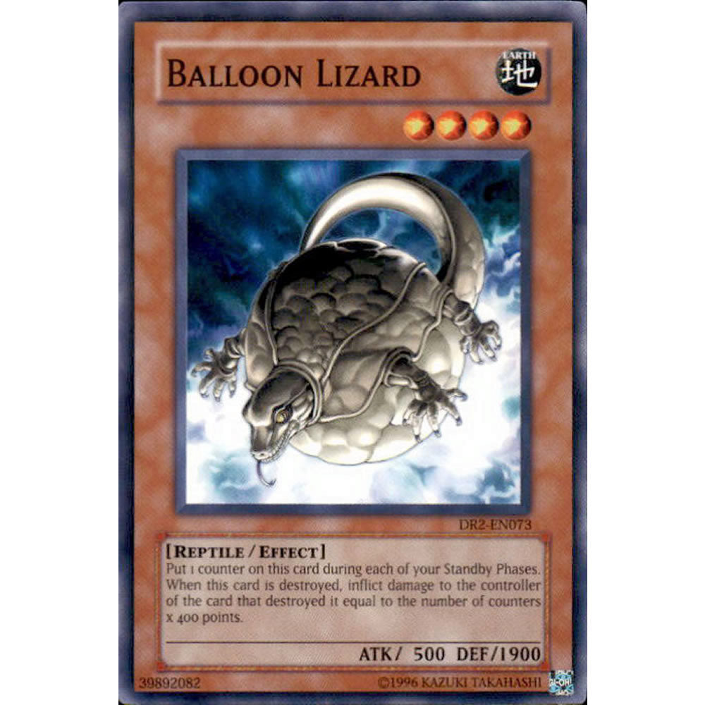 Balloon Lizard DR2-EN073 Yu-Gi-Oh! Card from the Dark Revelation 2 Set