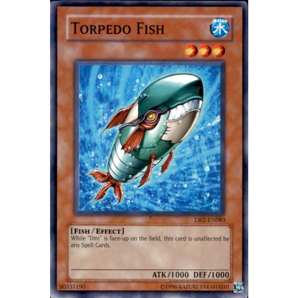 Torpedo Fish DR2-EN083 Yu-Gi-Oh! Card from the Dark Revelation 2 Set
