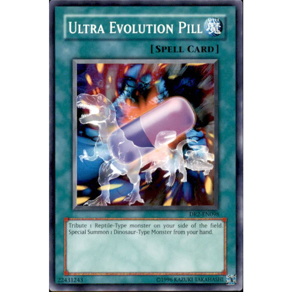 Ultra Evolution Pill DR2-EN098 Yu-Gi-Oh! Card from the Dark Revelation 2 Set