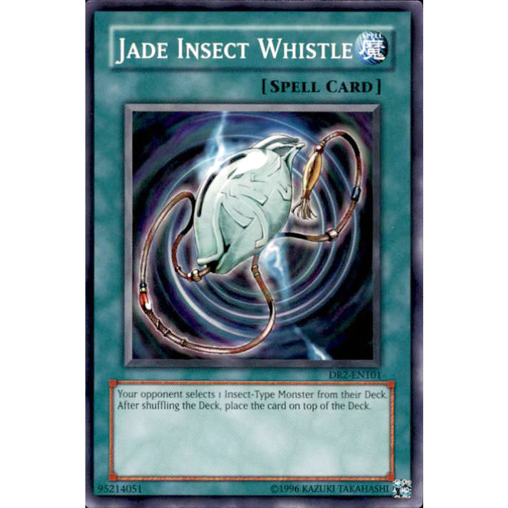 Jade Insect Whistle DR2-EN101 Yu-Gi-Oh! Card from the Dark Revelation 2 Set
