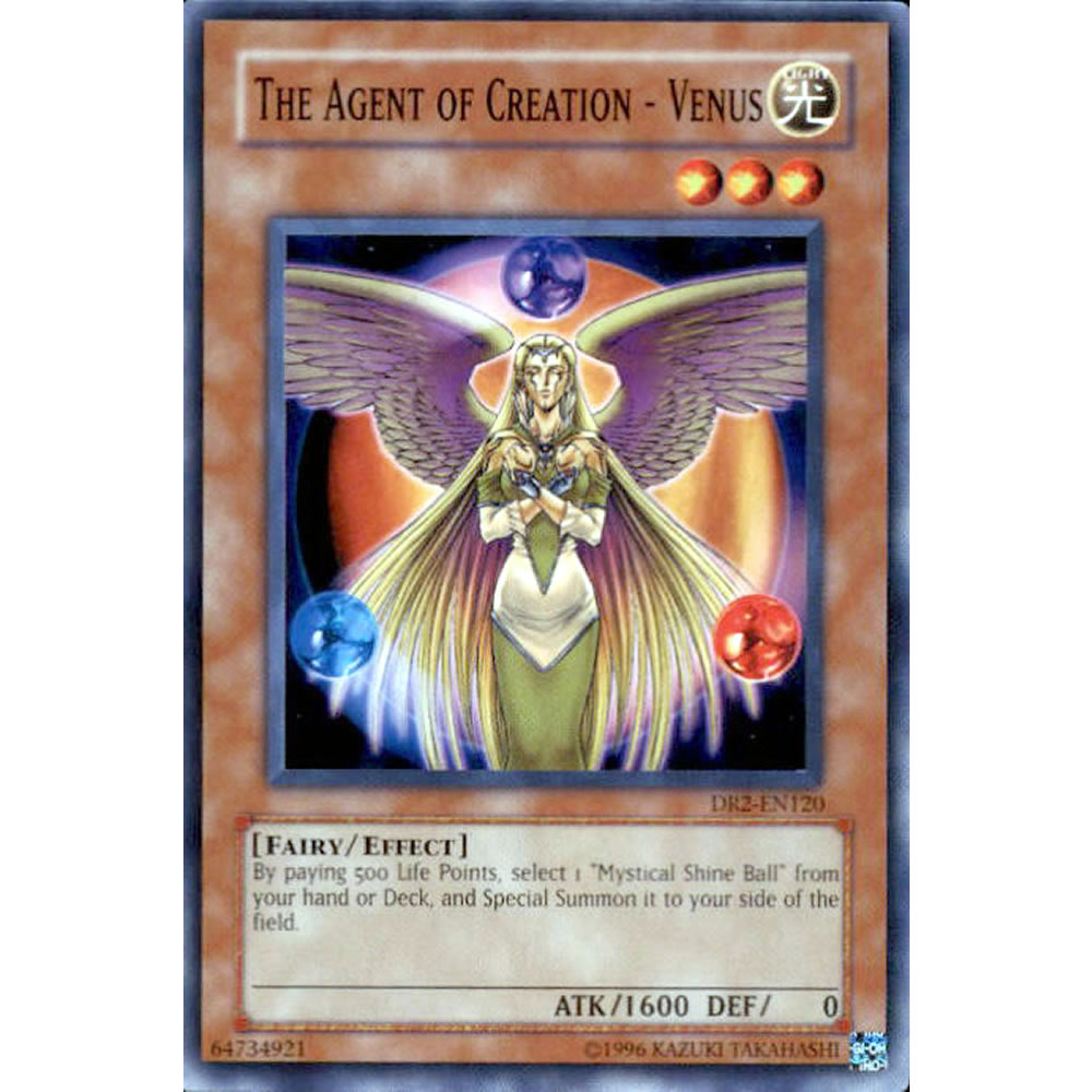 The Agent of Creation - Venus DR2-EN120 Yu-Gi-Oh! Card from the Dark Revelation 2 Set