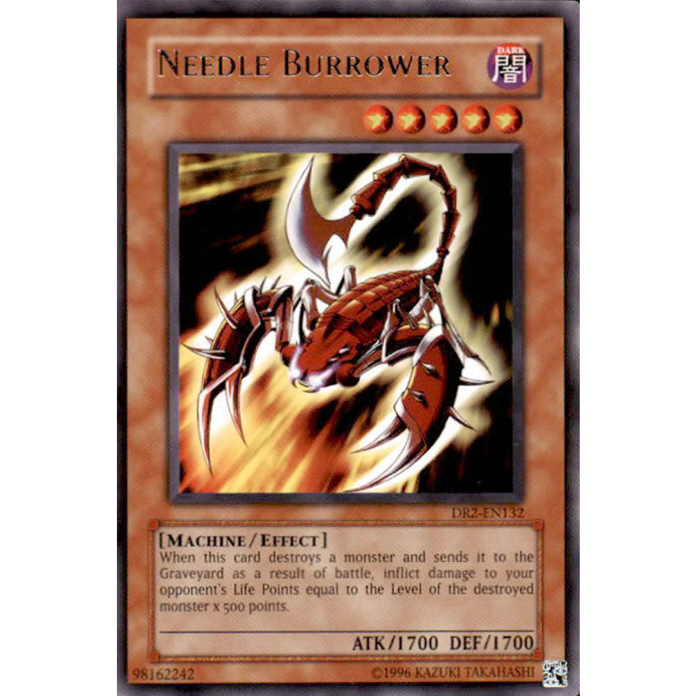 Needle Burrower DR2-EN132 Yu-Gi-Oh! Card from the Dark Revelation 2 Set