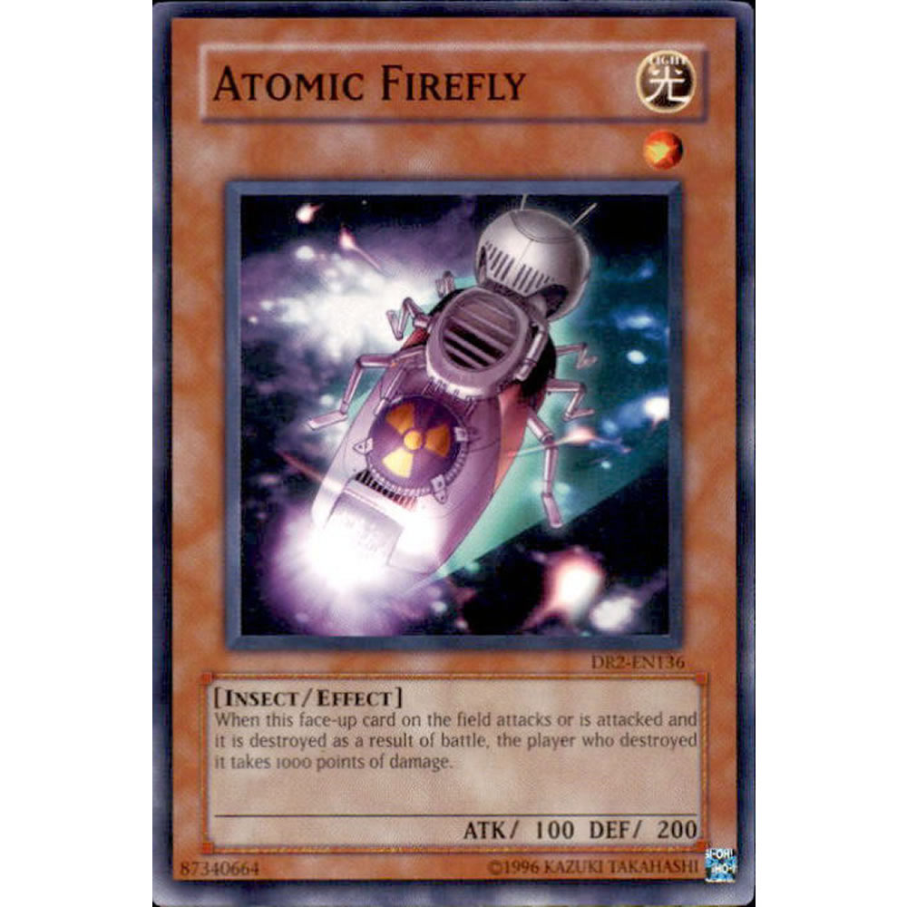 Atomic Firefly DR2-EN136 Yu-Gi-Oh! Card from the Dark Revelation 2 Set