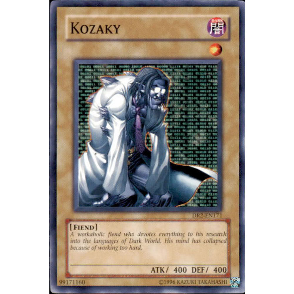 Kozaky DR2-EN171 Yu-Gi-Oh! Card from the Dark Revelation 2 Set