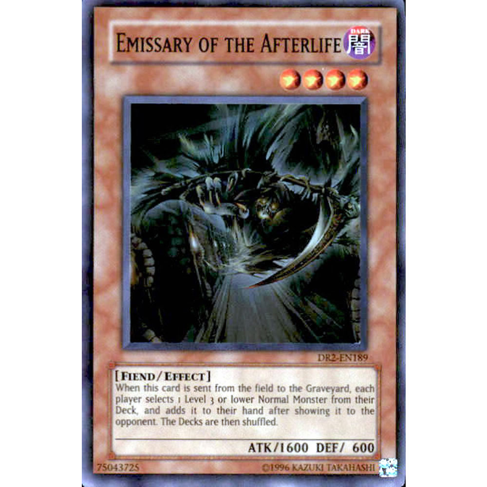 Emissary of the Afterlife DR2-EN189 Yu-Gi-Oh! Card from the Dark Revelation 2 Set