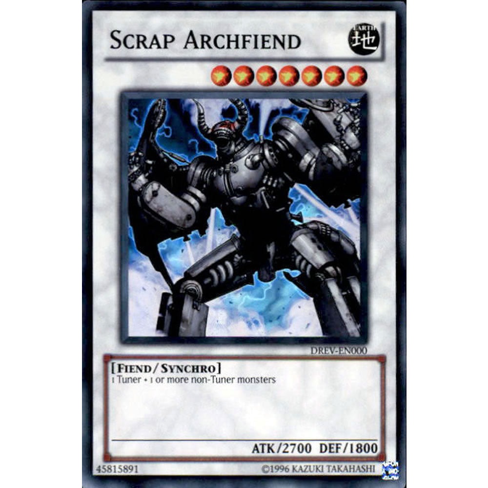 Scrap Archfiend DREV-EN000 Yu-Gi-Oh! Card from the Duelist Revolution Set
