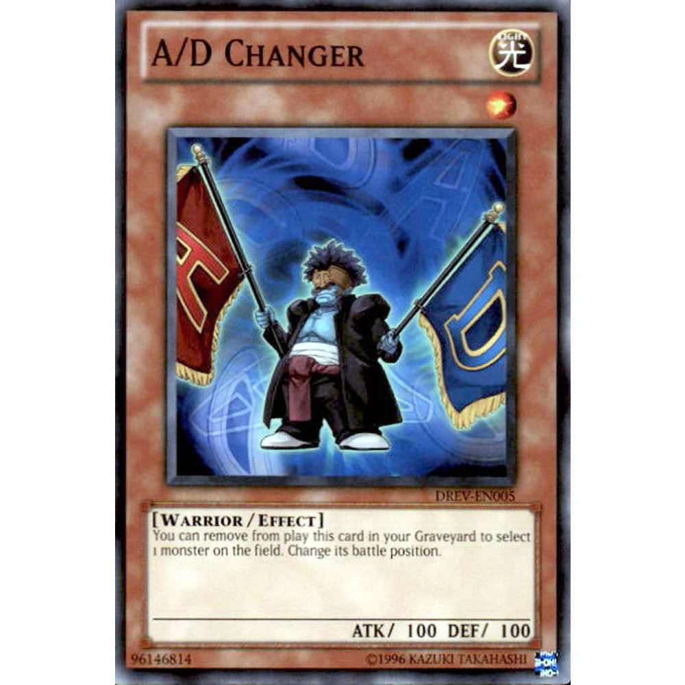 A/D Changer DREV-EN005 Yu-Gi-Oh! Card from the Duelist Revolution Set