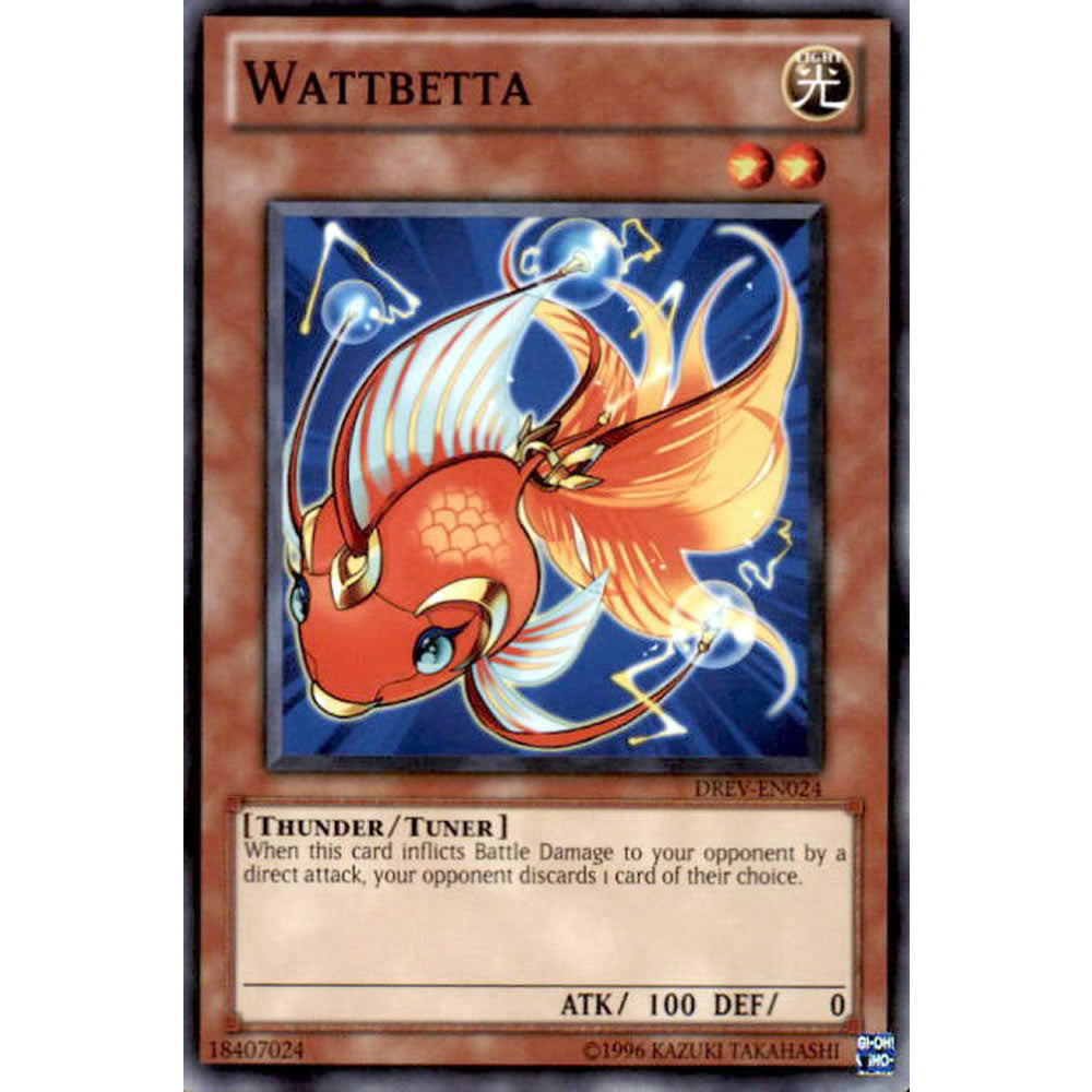 Wattbetta DREV-EN024 Yu-Gi-Oh! Card from the Duelist Revolution Set