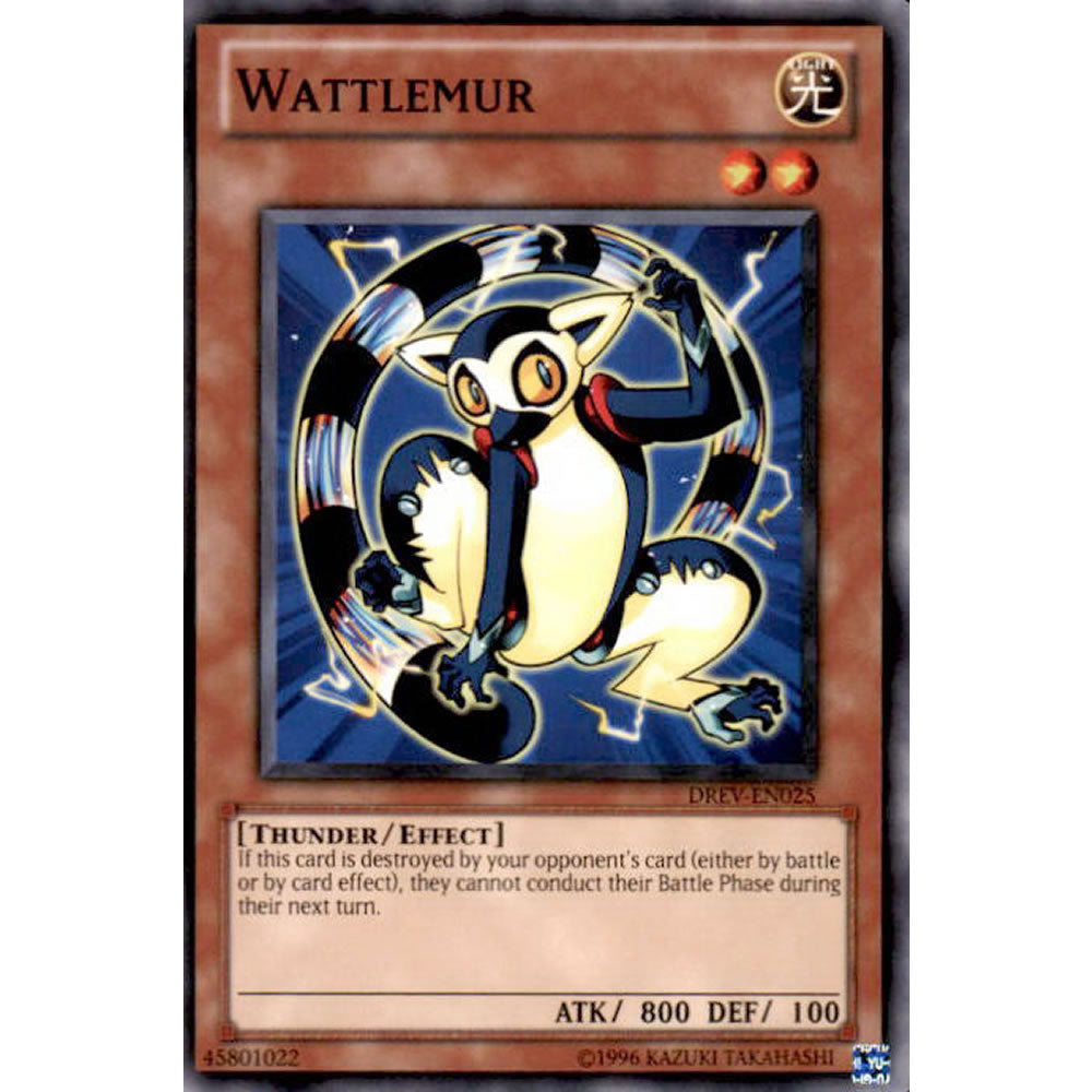 Wattlemur DREV-EN025 Yu-Gi-Oh! Card from the Duelist Revolution Set