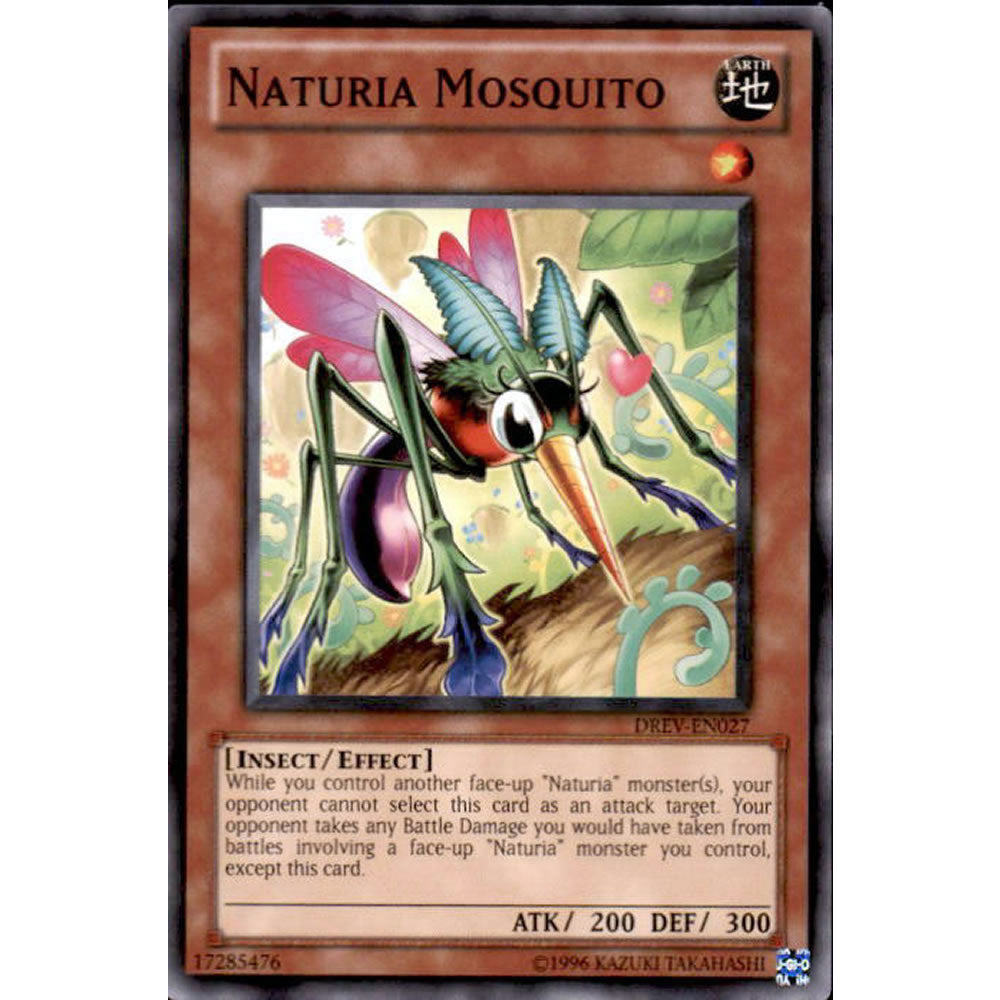 Naturia Mosquito DREV-EN027 Yu-Gi-Oh! Card from the Duelist Revolution Set