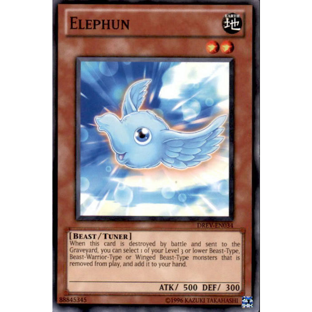 Elephun DREV-EN034 Yu-Gi-Oh! Card from the Duelist Revolution Set