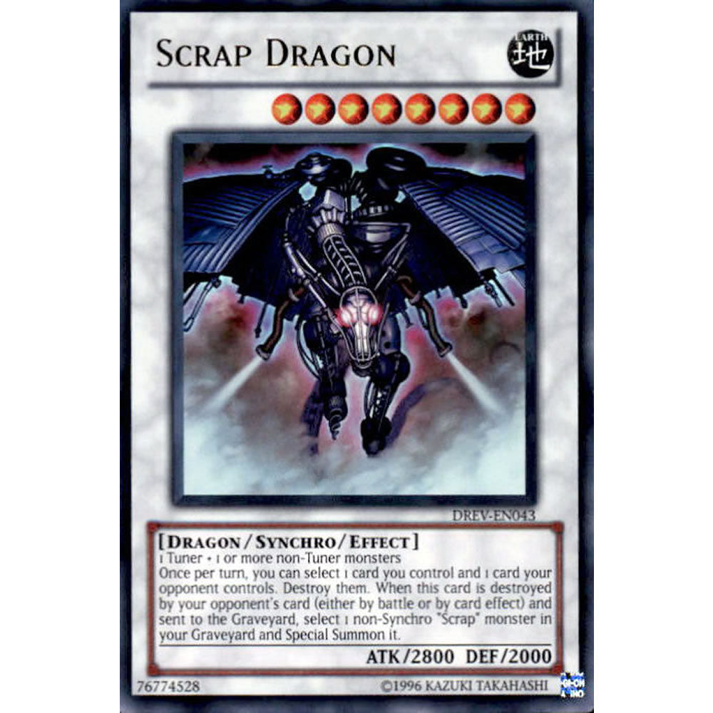 Scrap Dragon DREV-EN043 Yu-Gi-Oh! Card from the Duelist Revolution Set