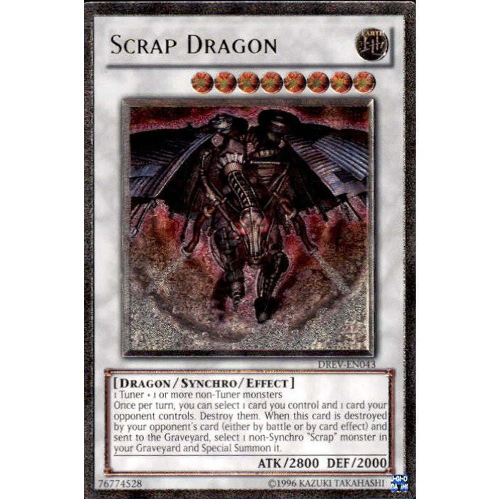 Scrap Dragon DREV-EN043 Yu-Gi-Oh! Card from the Duelist Revolution Set