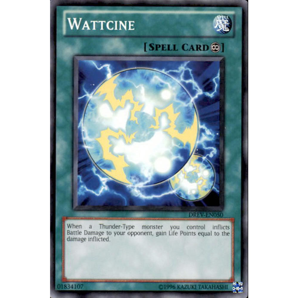 Wattcine DREV-EN050 Yu-Gi-Oh! Card from the Duelist Revolution Set