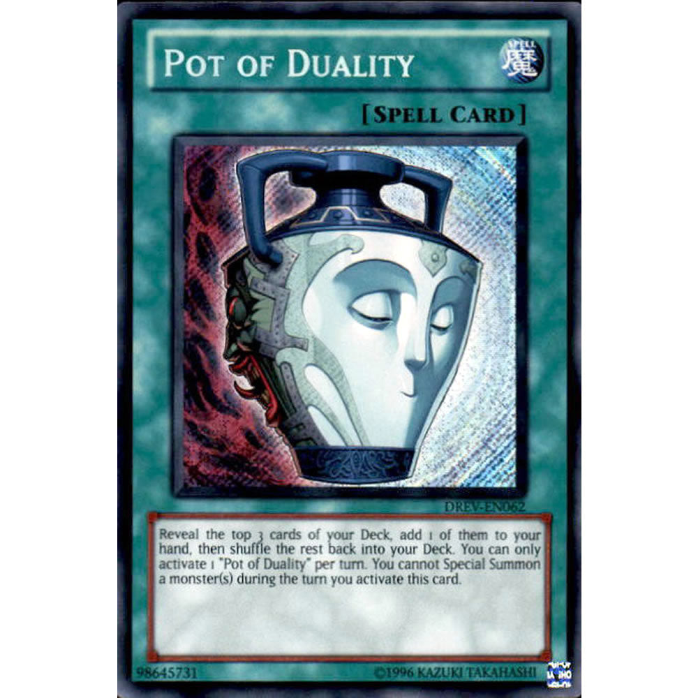 Pot Of Duality DREV-EN062 Yu-Gi-Oh! Card from the Duelist Revolution Set