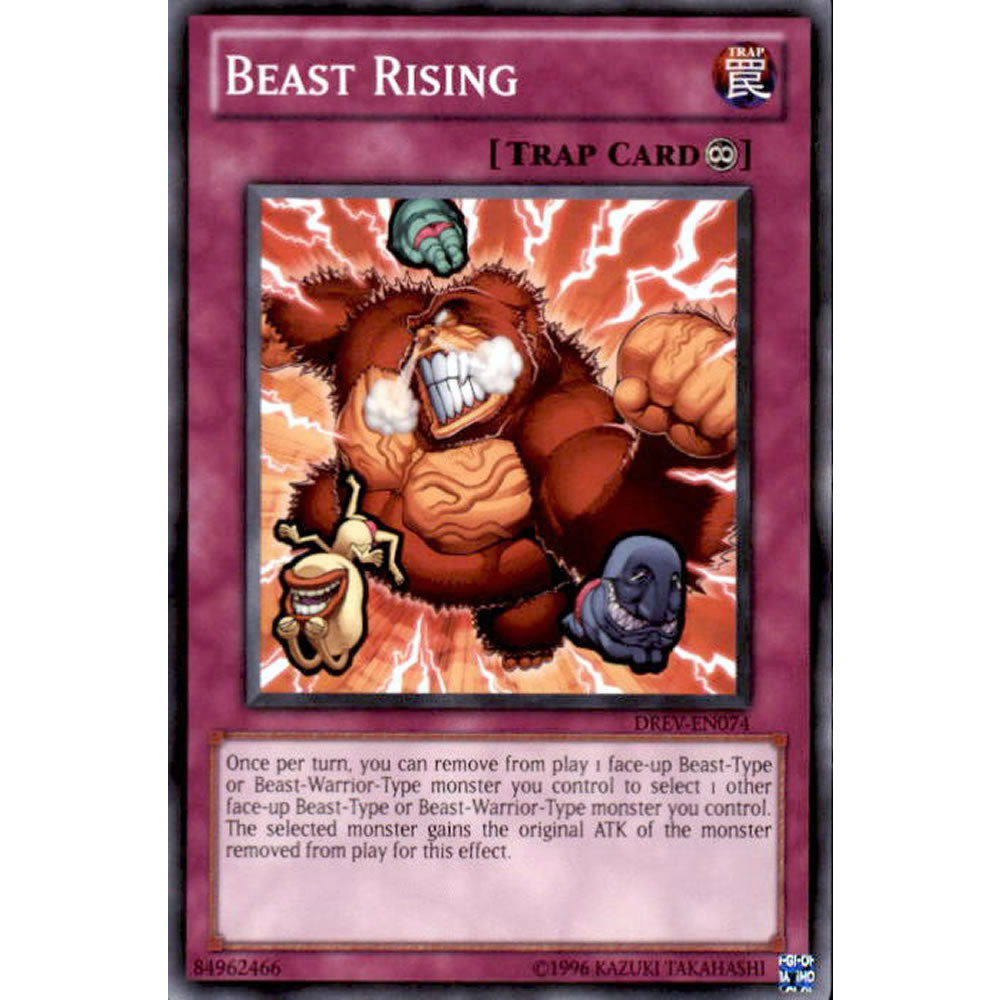 Beast Rising DREV-EN074 Yu-Gi-Oh! Card from the Duelist Revolution Set