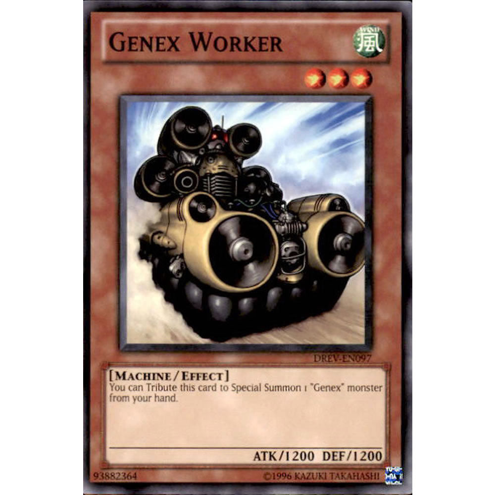 Genex Worker DREV-EN097 Yu-Gi-Oh! Card from the Duelist Revolution Set