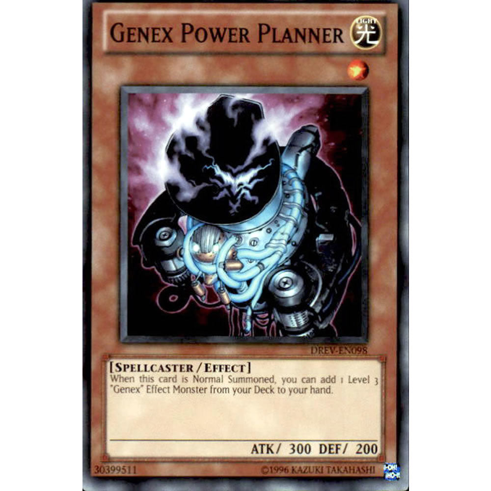 Genex Power Planner DREV-EN098 Yu-Gi-Oh! Card from the Duelist Revolution Set