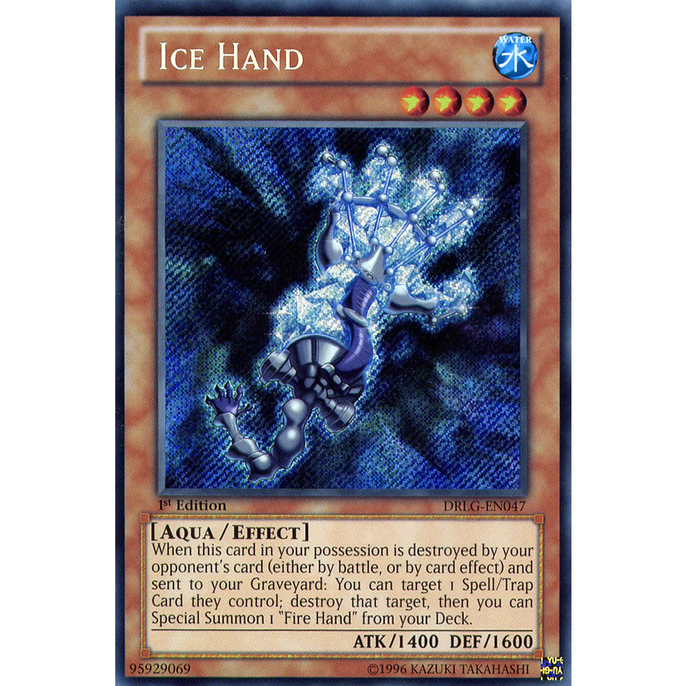 Ice Hand DRLG-EN047 Yu-Gi-Oh! Card from the Dragons of Legend Set