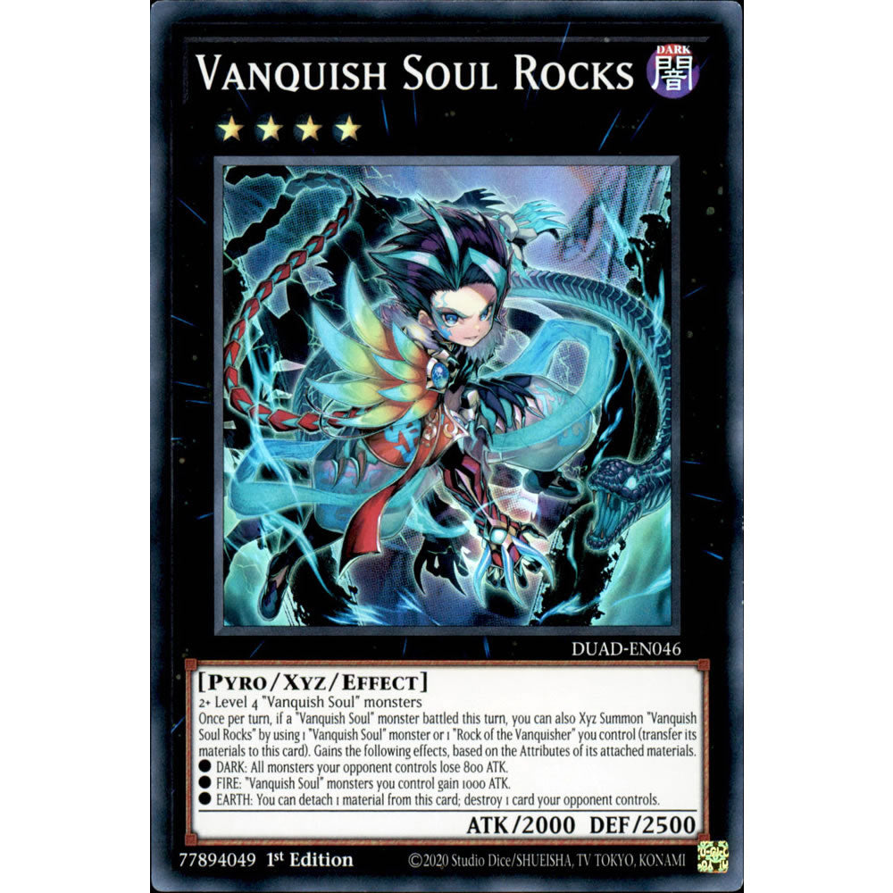 Vanquish Soul Rocks DUAD-EN046 Yu-Gi-Oh! Card from the Duelist's Advance Set