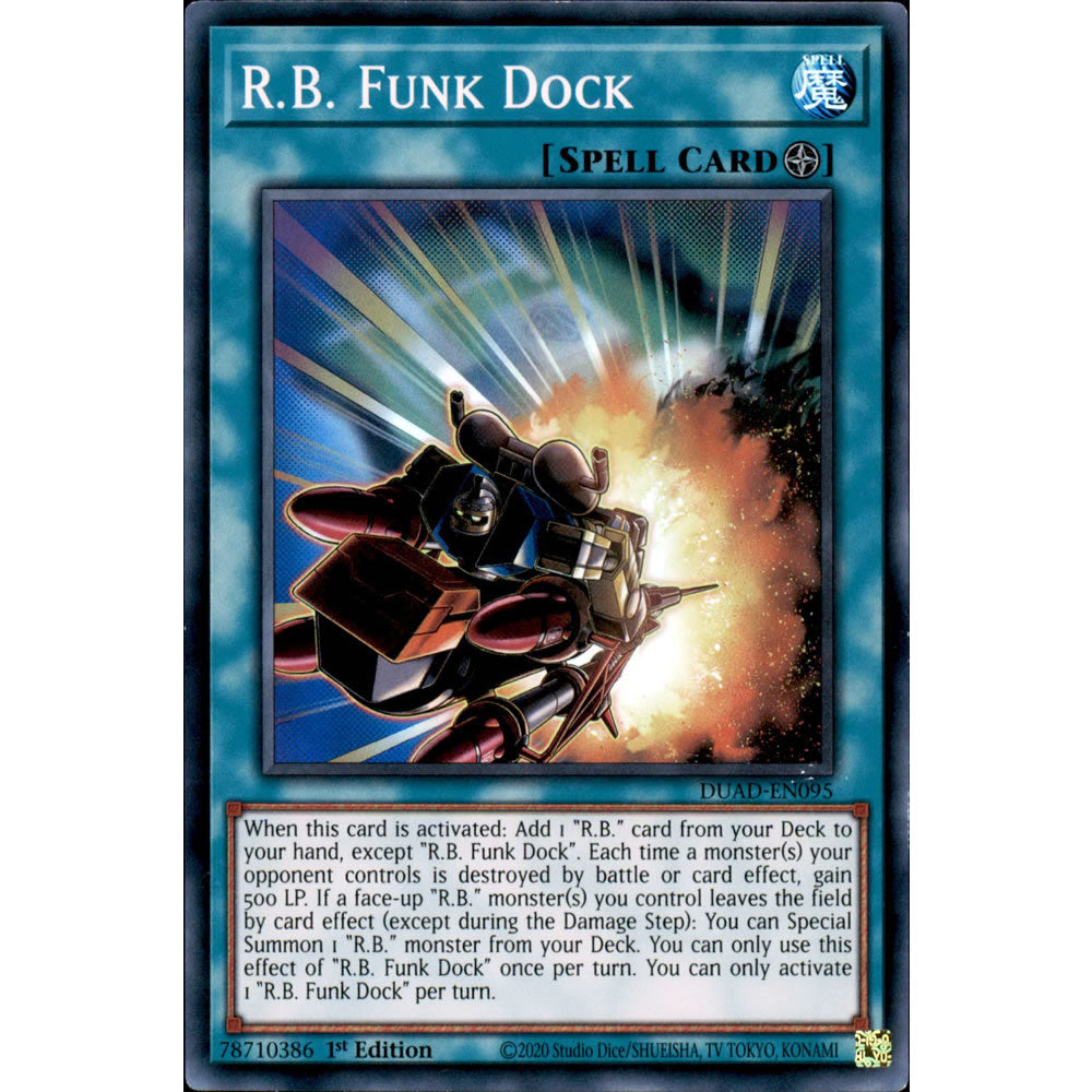 R.B. Funk Dock DUAD-EN095 Yu-Gi-Oh! Card from the Duelist's Advance Set