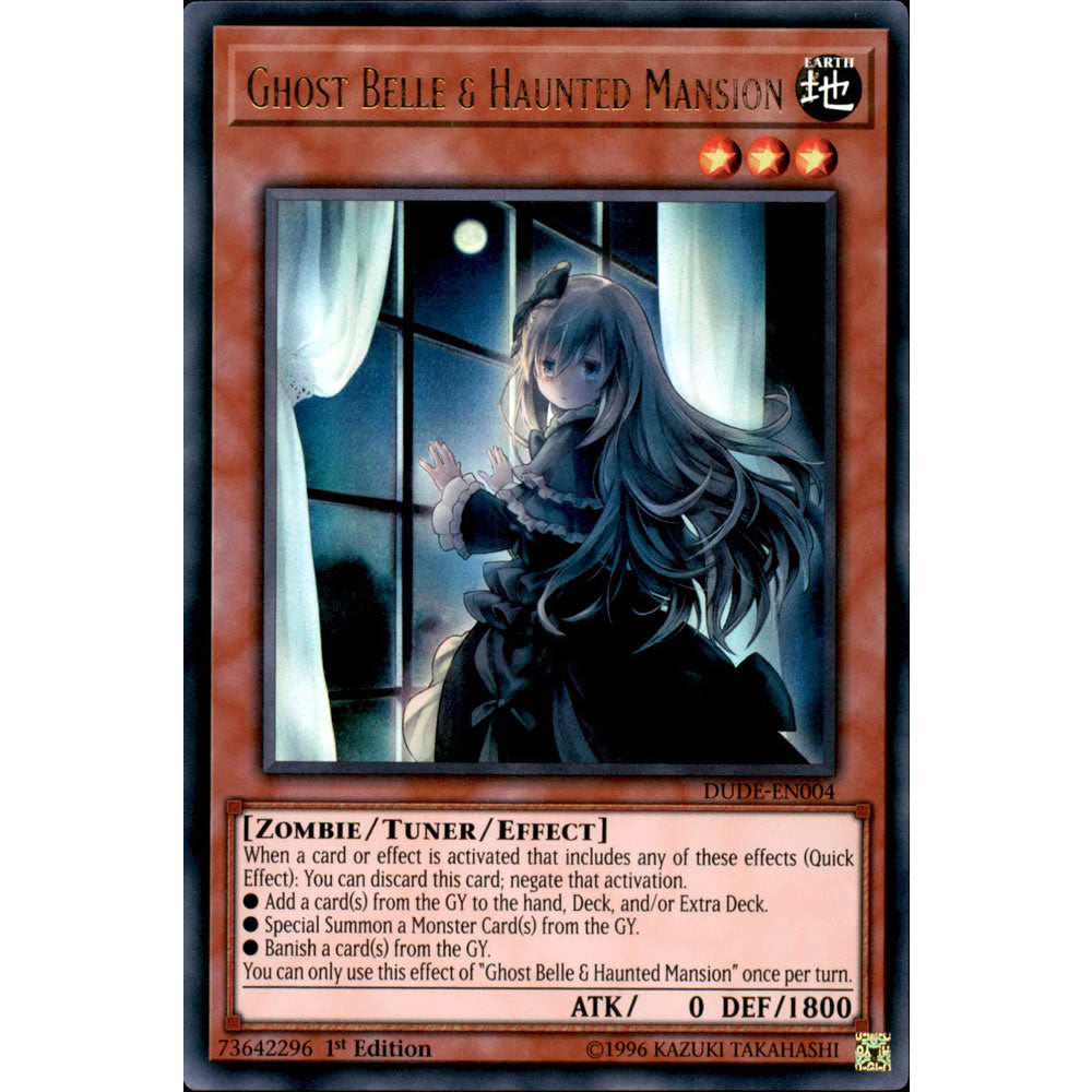 Ghost Belle & Haunted Mansion DUDE-EN004 Yu-Gi-Oh! Card from the Duel Devastator Set